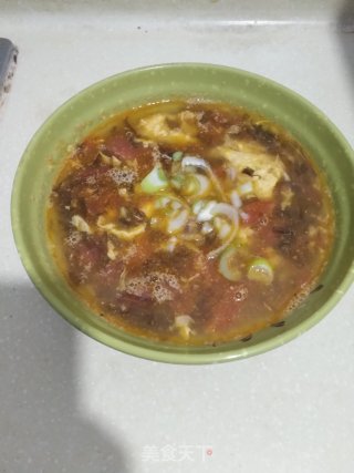 番茄紫菜鸡蛋汤的做法