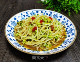 蚝油黄豆芽的做法
