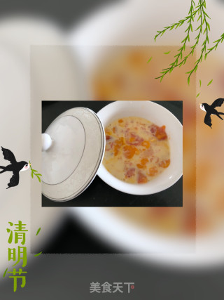木瓜鸡蛋牛奶羹的做法