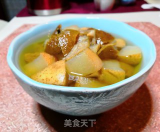 陈皮冰糖炖雪梨的做法
