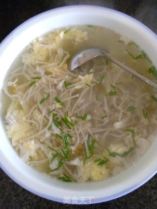 金针菇鲜汤的做法