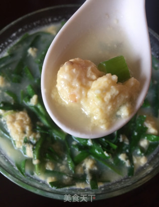 鲜贝韭菜鸡蛋羹的做法