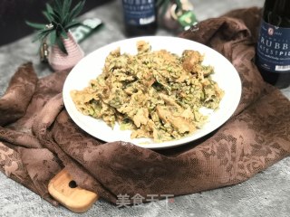 香椿煎鸡蛋的做法