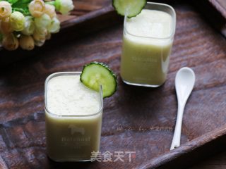 苹果黄瓜酸奶汁的做法