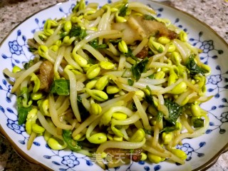 苦刺心炒黄豆芽的做法