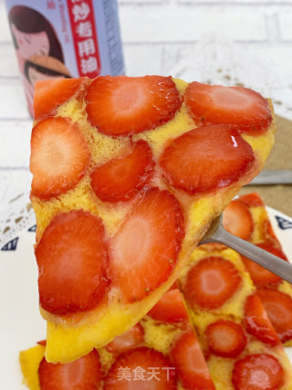 高颜值草莓饼