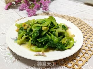 蒜香生菜的做法