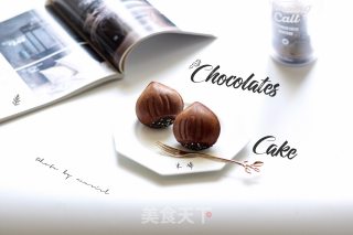 巧克力爆浆栗子蛋糕的做法