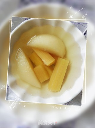 雪梨甘蔗糖水的做法