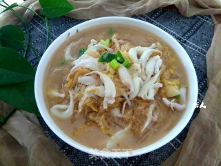 银鱼酸菜粉丝汤的做法