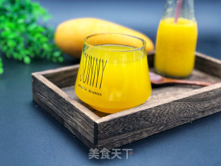 菠萝芒果汁的做法