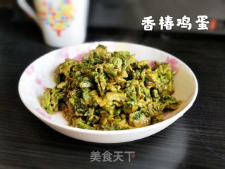 香椿鸡蛋(附新鲜香椿的保存方法)的做法