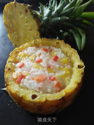菠萝水果饭的做法