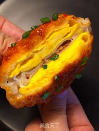 饺子皮做的创意五珍粉鸡蛋灌饼，蛋香酥脆，我打赌，你没有见过~的做法