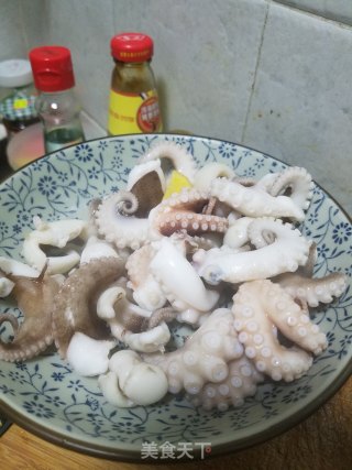 白灼八爪鱼的做法