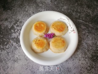 香煎猪肉槐花馅饼的做法