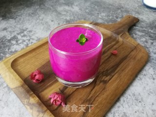 火龙果风味乳的做法