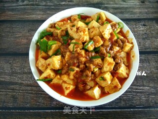 香辣肉沫豆腐的做法