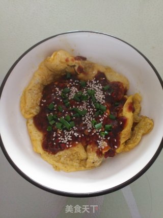 超级下饭鱼香烘蛋的做法