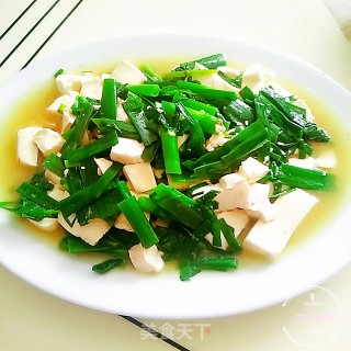 葱炒豆腐的做法