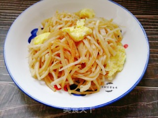 炒饼丝的做法