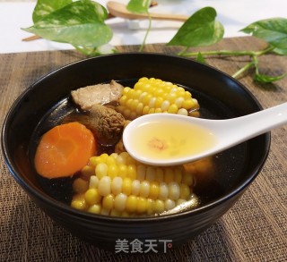 姬松茸玉米汤的做法