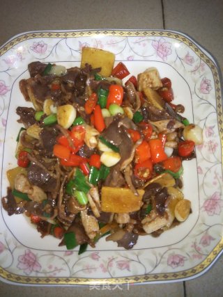 小炒鸡杂的做法