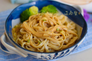 能补钙补铁的芝麻酱拌面