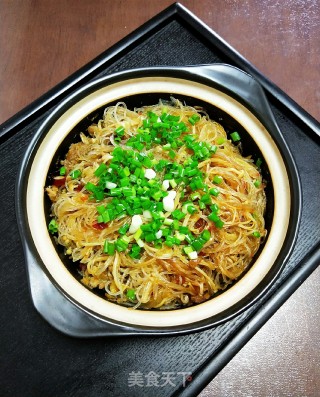 金针菇粉丝煲的做法
