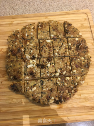 燕麦花生红糖饼的做法