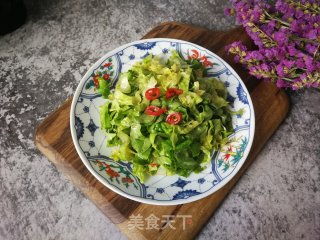 凉拌生菜的做法