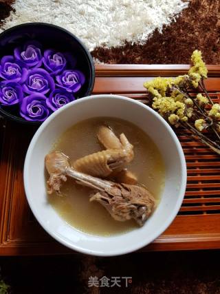 老母鸡煲鲜土茯苓的做法