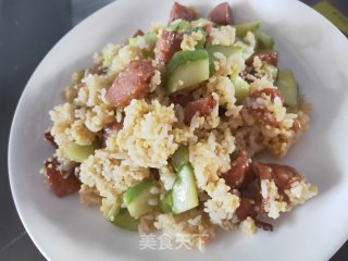 牛肉丸炒饭