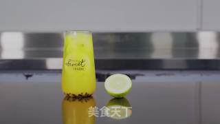 奶茶简单做法|满杯百香柠的做法