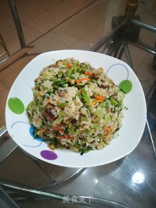 芥菜饭的做法