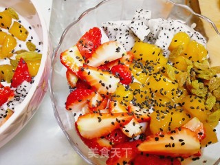 芋圆水果捞的做法