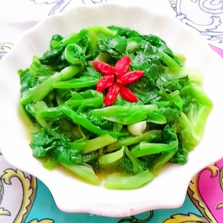 快炒生菜的做法