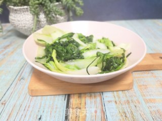 杭白菜炒韭菜的做法