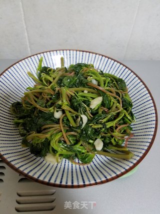 烫野苋菜的做法