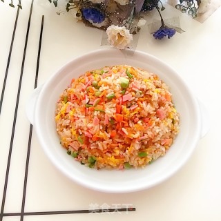 炒米饭的做法