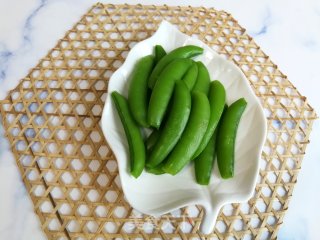 白灼甜豆角的做法