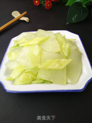 焖子炒黄瓜的做法