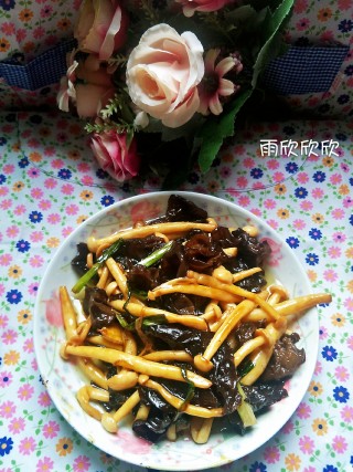 蚝油海鲜菇的做法