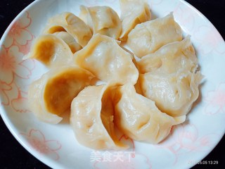 水萝卜蒸饺的做法