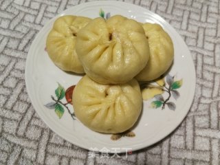 豆渣蜜豆包子的做法