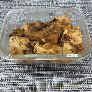 肉末香煎豆腐的做法