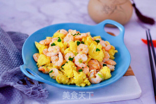 “鸡蛋”鸡蛋炒虾仁的做法