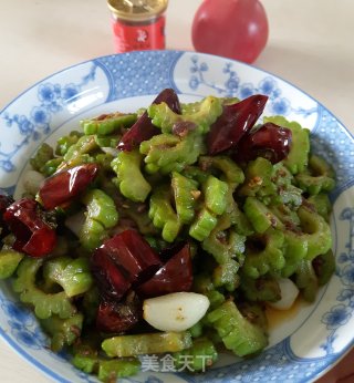 豆豉苦瓜的做法