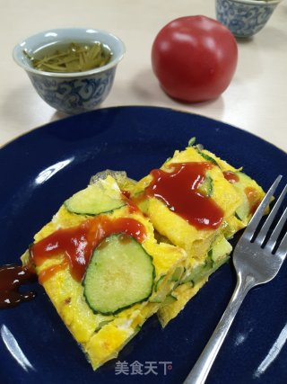 鸡蛋黄瓜卷的做法