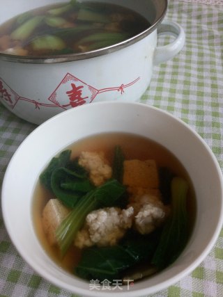豆腐丸子汤的做法